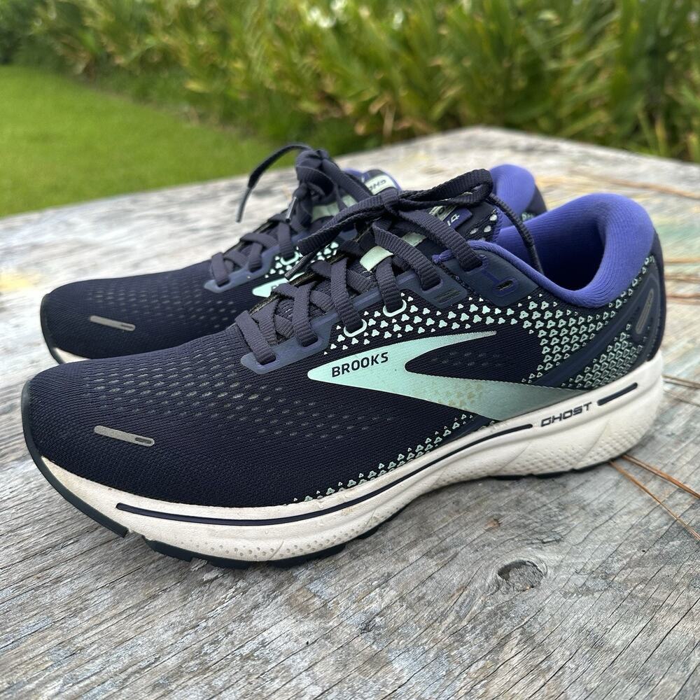 Brooks Ghost 14 Running shoes Cushion Women's 9.5 B blue Pre-owned 960